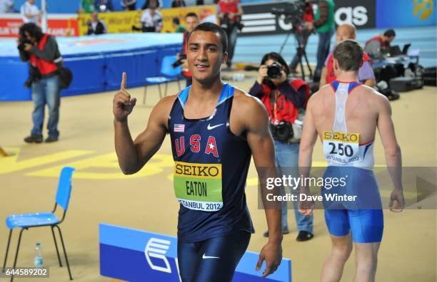 Ashton EATON - - Championnats de Monde d'Athletisme en Salle - Atakoy Athletics Arena, Istanbul. Photo: Dave Winter / Icon Sport.