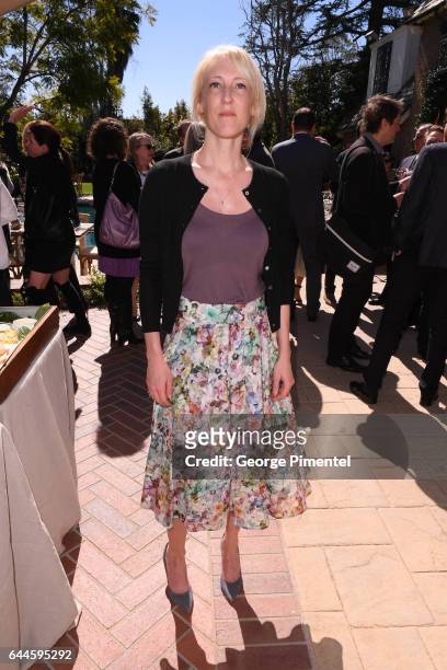 Oscar Nominee Best Animated Short Film, Pear Cider and Cigarettes, Cara Speller attends the Canadian Brunch Reception Honoring Canadian Nominees For...