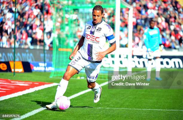 Daniel CONGRE - - Lille / Toulouse - 30e journee de Ligue 1. Photo: Dave Winter / Icon Sport.