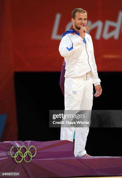 Joie Ugo LEGRAND - -73kg hommes - - Judo - Jeux Olympiques Londres 2012, Photo: Dave Winter / Icon Sport