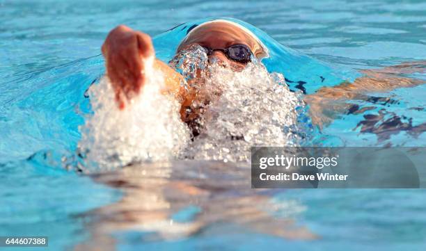 Alexianne CASTEL - 200m dos - - Open EDF de Natation - Croix Catelan -Paris, Photo: Dave Winter / Icon Sport