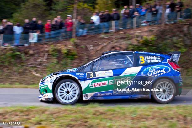 Jari Matti Latvla - Ford Fiesta - - WRC - Rallye de France 2012 - Rallye d Alsace, Photo : Alain Bourdaux / Icon Sport