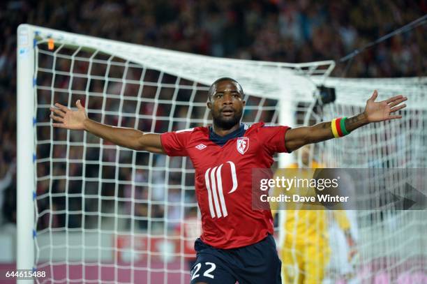 Joie Aurelien CHEDJOU - - Lille / PSG - 3eme journee de Ligue 1 - 2012/2013 - Photo : Dave WInter / Icon Sport