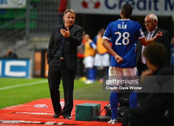 Frederic HANTZ / ILAN - - Rennes / Bastia - 3e journee de Ligue 1. Photo: Dave Winter / Icon Sport.