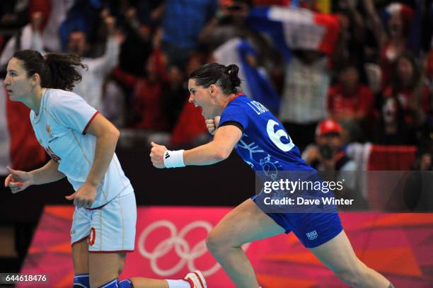 Joie Alexandra LACRABERE - - Handball - 1/4Finale - France / Montenegro - Jeux Olympiques Londres 2012, Photo: Dave Winter / Icon Sport