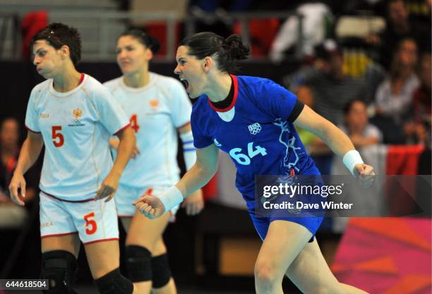 Joie Alexandra LACRABERE - - Handball - 1/4Finale - France / Montenegro - Jeux Olympiques Londres 2012, Photo: Dave Winter / Icon Sport