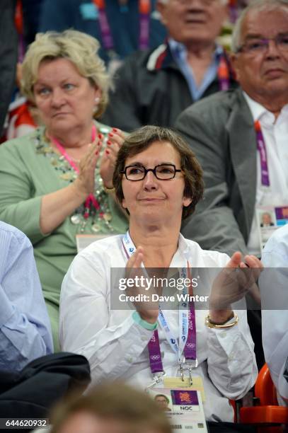 Valerie FOURNEYRON - - France / Croatie - 1/2 finale - Jeux Olympiques Londres 2012. Photo: Dave Winter / Icon Sport.