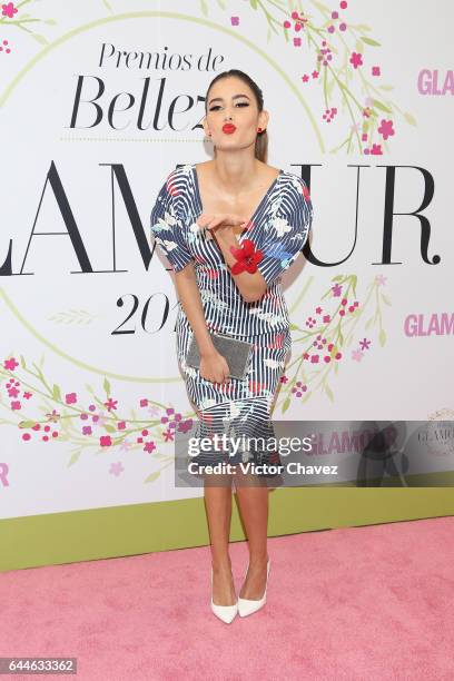 Barbara Islas attends the Glamour Mexico magazine Beauty Awards 2016 at Jardin Versal on February 23, 2017 in Mexico City, Mexico.