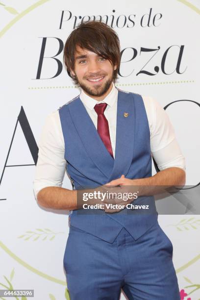 Leo Deluglio attends the Glamour Mexico magazine Beauty Awards 2016 at Jardin Versal on February 23, 2017 in Mexico City, Mexico.