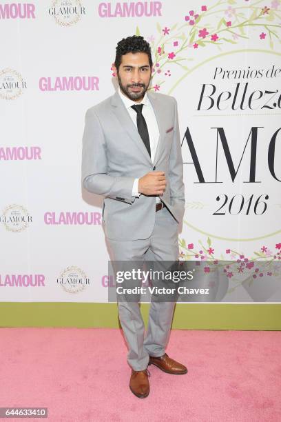 Ianis Guerrero attends the Glamour Mexico magazine Beauty Awards 2016 at Jardin Versal on February 23, 2017 in Mexico City, Mexico.