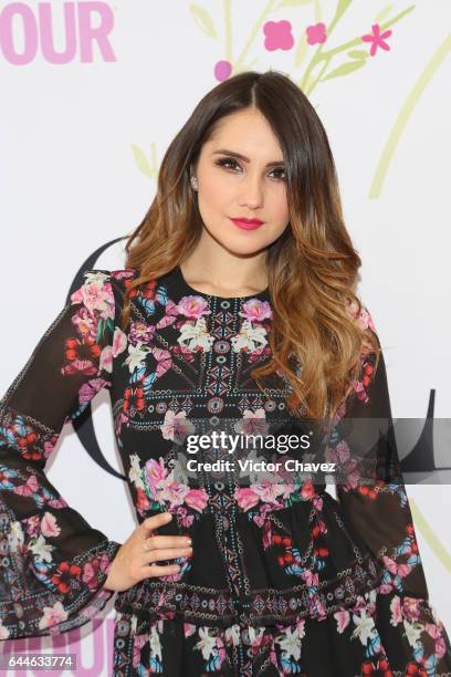 Dulce Maria attends the Glamour Mexico magazine Beauty Awards 2016 at Jardin Versal on February 23, 2017 in Mexico City, Mexico.