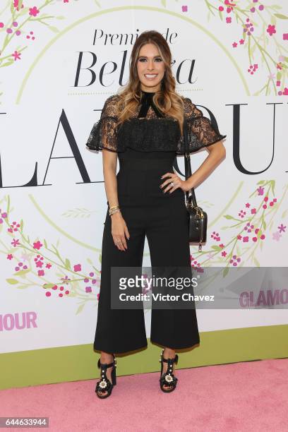 Galilea Montijo attends the Glamour Mexico magazine Beauty Awards 2016 at Jardin Versal on February 23, 2017 in Mexico City, Mexico.