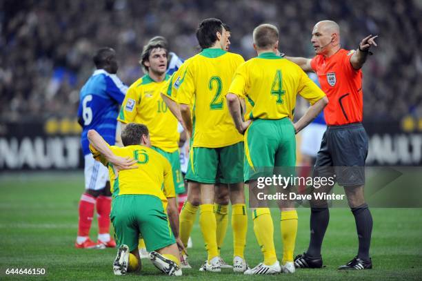 Howard WEBB - - France / Lituanie - Eliminatoires Coupe du Monde 2010, Photo : Dave Winter / Icon Sport