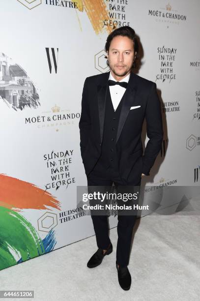 Cary Joji Fukunaga toasts to the Hudson Theatre reopening with Moët & Chandon at the Hudson Theatre on February 23, 2017 in New York City.