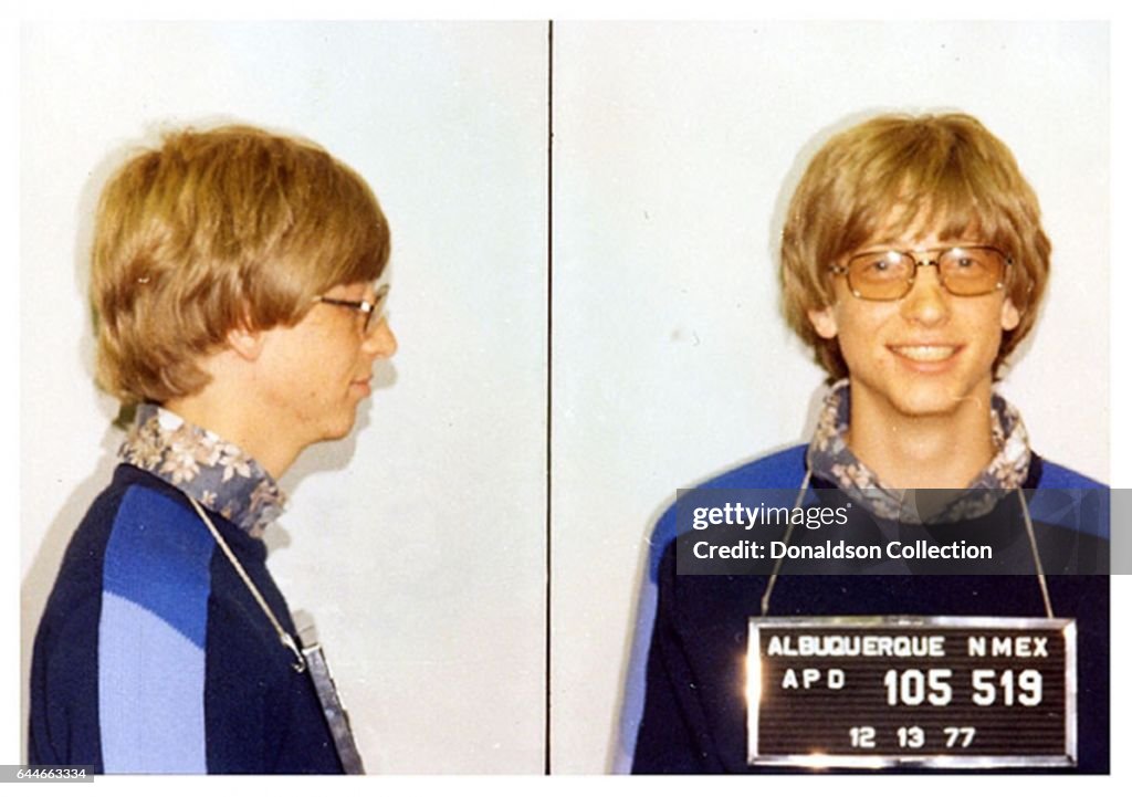 Bill Gates Mugshot