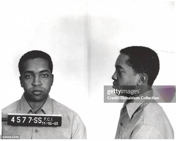 Wallace D. Mohammed, son of Nation of Islam founder Elijah Muhamme mugshot on November 16, 1961.