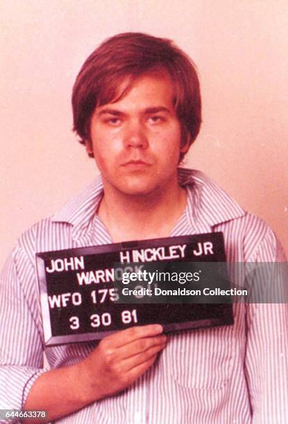 John Hinckley, Jr. Mugshot in on March 30, 1981.
