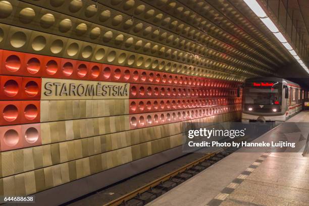 Staroměstská Prague Metro Photos and Premium High Res Pictures Getty