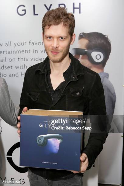 Actor Joseph Morgan attends Kari Feinstein's Pre-Oscar Style Lounge at the Andaz Hotel on February 23, 2017 in Los Angeles, California.