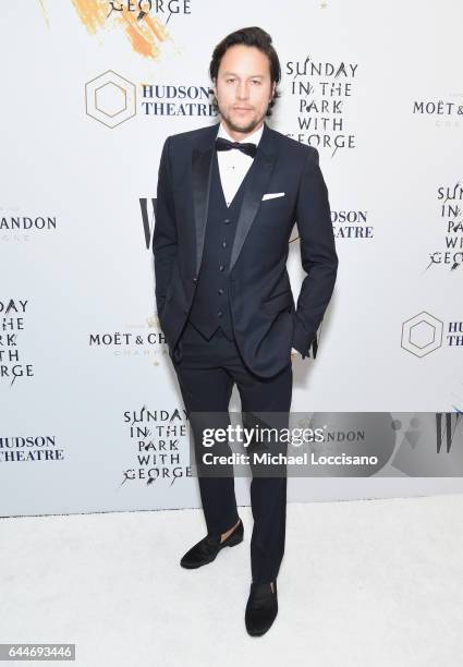 Director Cary Joji Fukunaga attends 'Sunday In The Park With George' Broadway opening night at The Hudson Theatre on February 23, 2017 in New York...