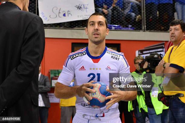 Michael GUIGOU - - France / Lituanie - Qualification Euro 2014 -Kinderarena - Rouen- , Photo: Dave Winter / Icon Sport