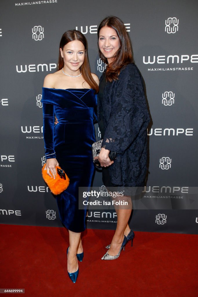 German actress Hannah Herzsprung and her sister Sarah Lena Herzsprung