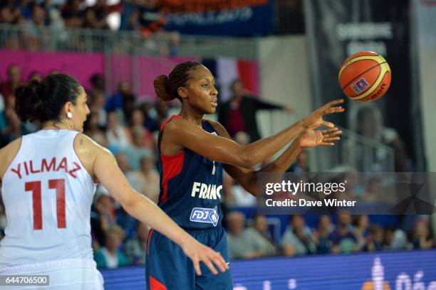 Sandrine Gruda - - France / Turquie - 1/2Finale - Championnat d'Europe Feminin 2013 -Orchies, Photo: Dave Winter / Icon Sport