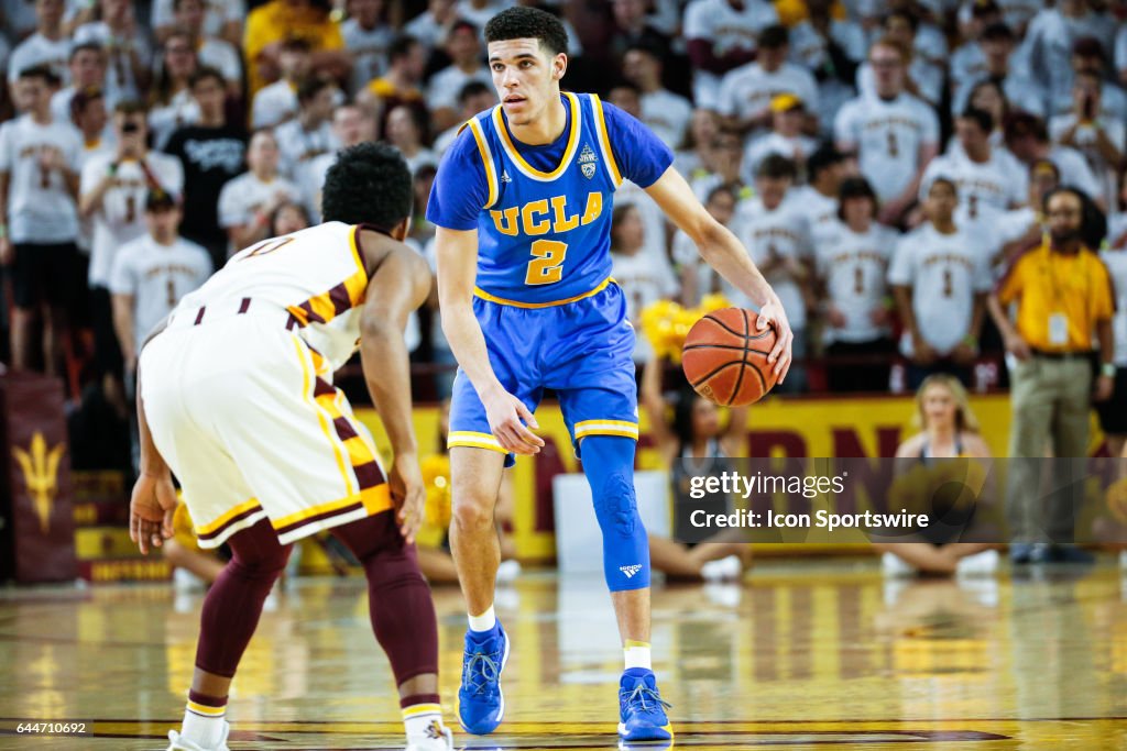 COLLEGE BASKETBALL: FEB 23 UCLA at Arizona State