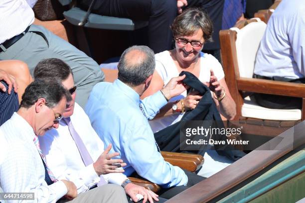 Jean GACHASSIN / Valerie FOURNEYRON - - Roland Garros 2013, Photo : Dave Winter / Icon Sport,