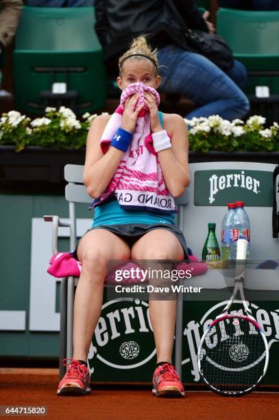 Mathilde JOHANSSON - - Jour 4 - Roland Garros 2013, Photo: Dave Winter / Icon Sport