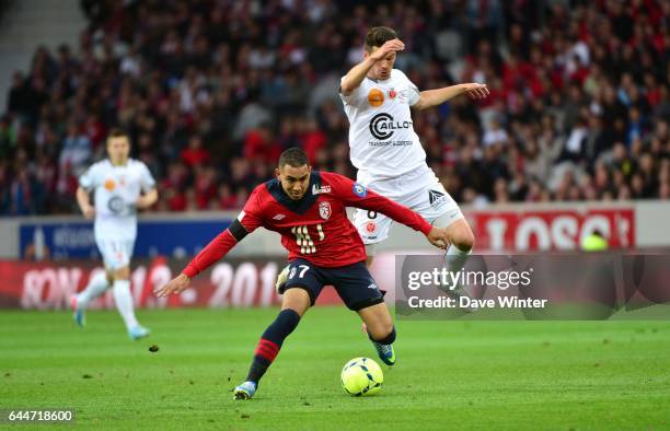 Dimitri PAYET / Johan RAMARE - - Lille / Reims - 36e journee de Ligue 1, Photo : Dave Winter / Icon Sport