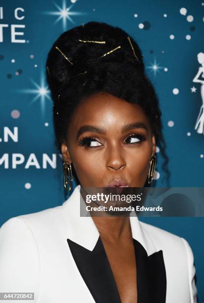 Actressand singer Janelle Monae arrives at the Essence 10th Annual Black Women in Hollywood Awards Gala at the Beverly Wilshire Four Seasons Hotel on...