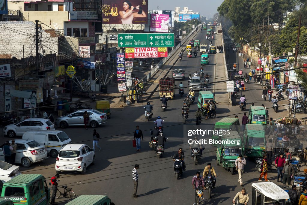 General Economy As Uttar Pradesh State Elections Continue