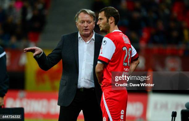 Ariel JACOBS / Gregory PUJOL - - Valenciennes / Evian Thonon - 11eme journee de Ligue 1 -, Photo : Dave Winter / Icon Sport