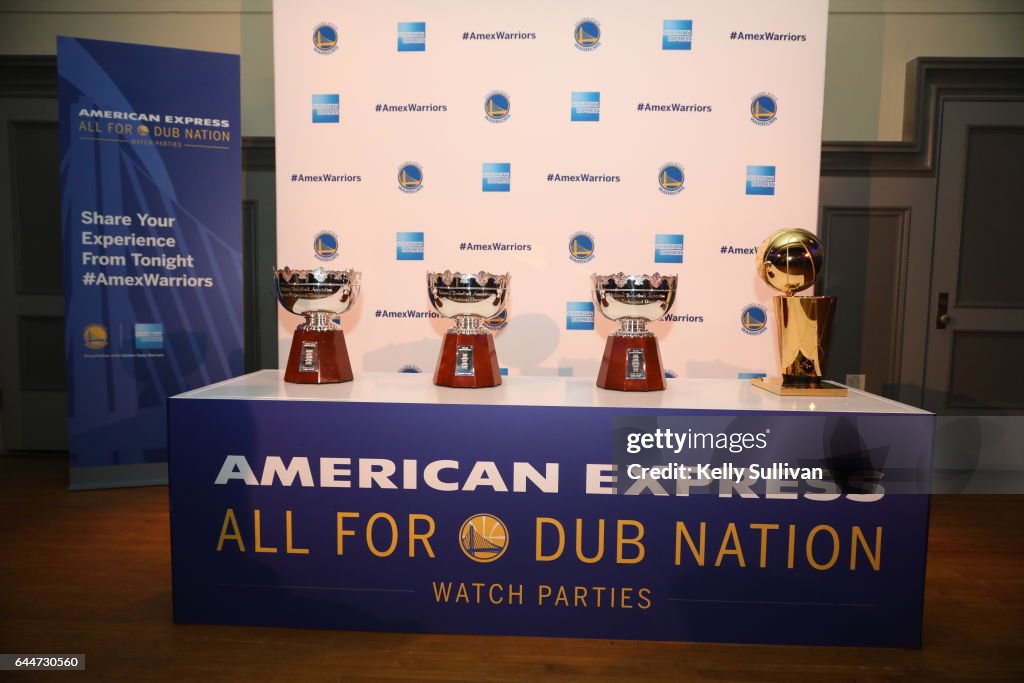 American Express "All for Dub Nation" Watch Party #2