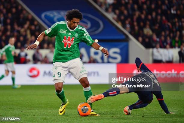 Sherrer MAXWELL - - PSG / Saint Etienne - 29eme journee de Ligue 1, Photo : Dave Winter / Icon Sport