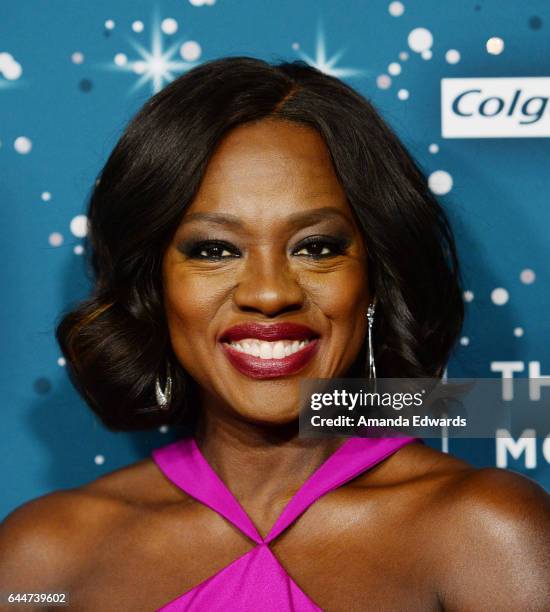 Actress Viola Davis arrives at the Essence 10th Annual Black Women in Hollywood Awards Gala at the Beverly Wilshire Four Seasons Hotel on February...