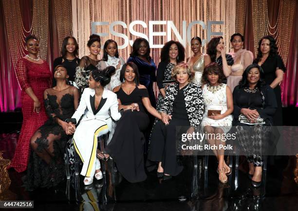 Editor in Chief at Essence Magazine Vanessa K. De Luca, Quvenzhane Wallis, Yara Shahidi, Aja Naomi King, Danielle Brooks, Shonda Rhimes, Vicky Jeudy,...