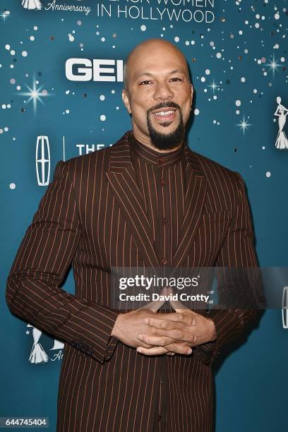 Common attends the Essence 10th Annual Black Women In Hollywood Awards Gala at the Beverly Wilshire Four Seasons Hotel on February 23, 2017 in...