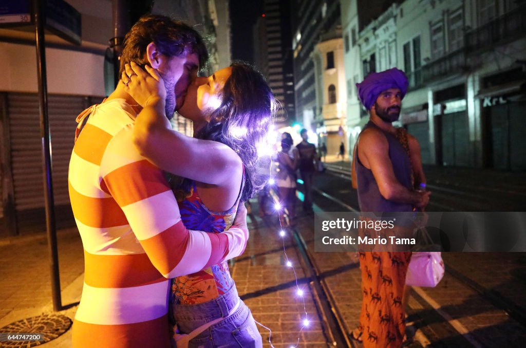 Carnival Festivities Take Over The Streets Of Rio De Janeiro