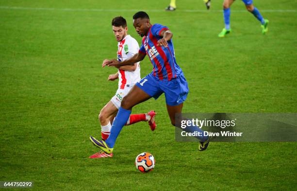 Johann RAMARE / Fode KOITA - - Caen / Brest - 18eme journee de Ligue 2, Photo : Dave Winter / Icon Sport