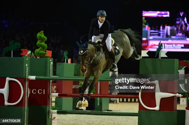 Daniel BLUMAN sur Cantando Lyngriis - - Invitational Trophy - Gucci Paris Masters -Paris Villepinte, Photo : Dave Winter / Icon Sport