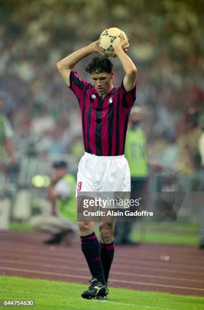 Marco Van Basten - - Marseille / Milan AC - Finale Ligue des Champions 1993 - Munich Photo : Alain Gadoffre / Icon Sport