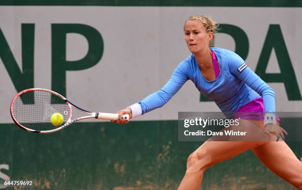 Mathilde JOHANSSON - - Roland Garros 2014 - , Photo : Dave Winter / Icon Sport