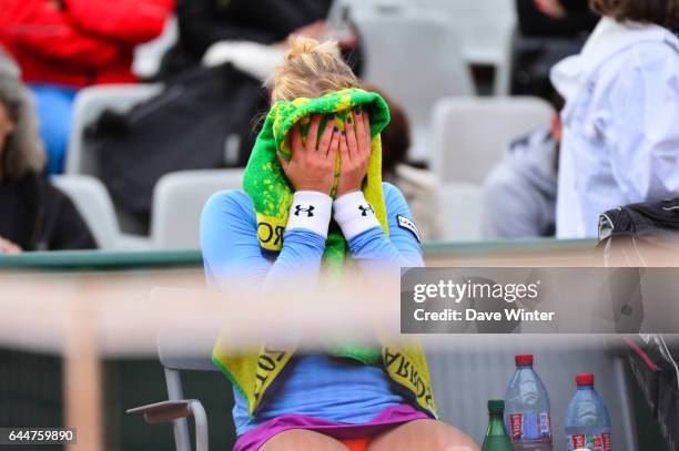 Mathilde JOHANSSON - - Roland Garros 2014 - , Photo : Dave Winter / Icon Sport