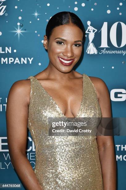 Vicky Jeudy attends the Essence 10th Annual Black Women In Hollywood Awards Gala - Arrivals at the Beverly Wilshire Four Seasons Hotel on February...