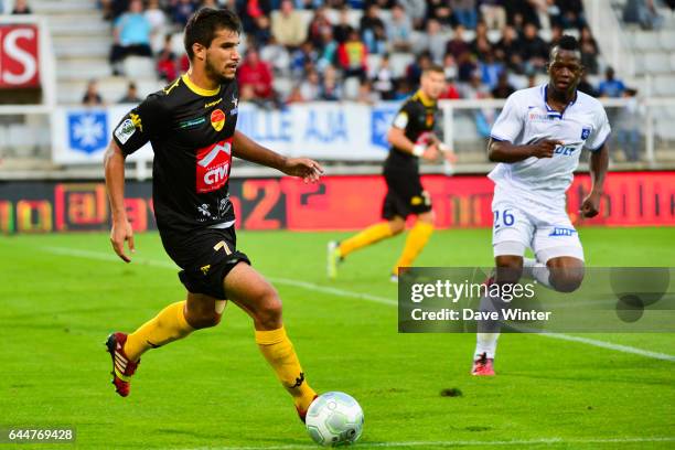 Loic PUYO - - Auxerre / Orleans - 3eme journee de Ligue 2, Photo : Dave Winter / Icon Sport
