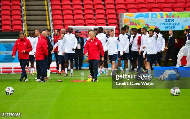 Groupe France - - Entrainement France - Ribeirao Preto - Coupe du Monde 2014 -, Photo : Dave Winter / Icon Sport