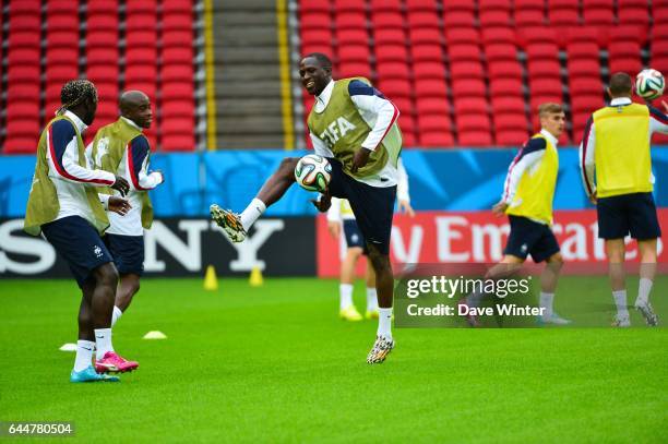 Moussa SISSOKO - - Entrainement France - Ribeirao Preto - Coupe du Monde 2014 -, Photo : Dave Winter / Icon Sport
