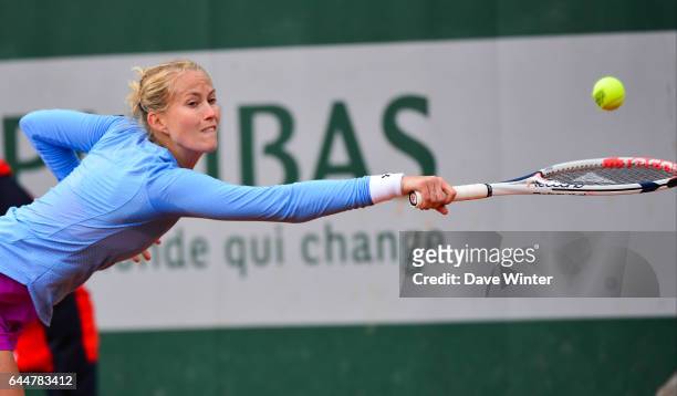 Mathilde JOHANSSON - - Roland Garros 2014 - , Photo : Dave Winter / Icon Sport